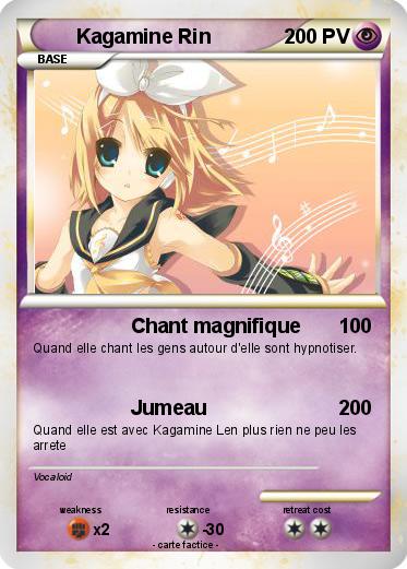 Pokemon Kagamine Rin