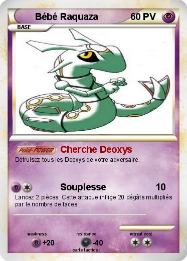 Pokemon Bébé Raquaza