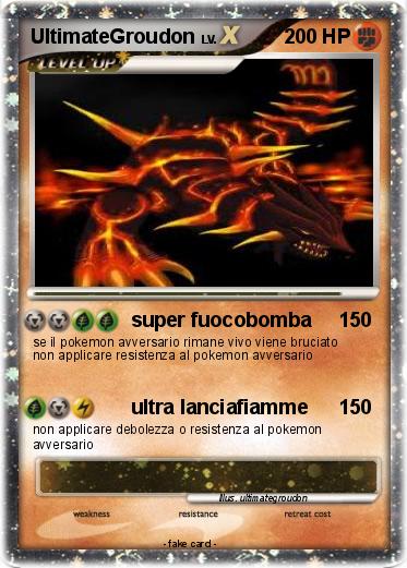 Pokemon UltimateGroudon