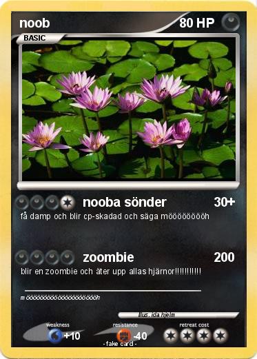 Pokemon noob