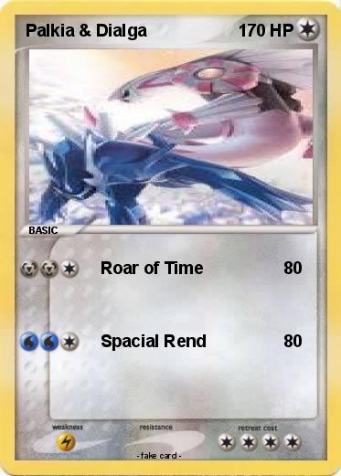 Pokemon Palkia & Dialga
