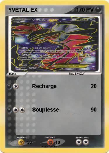 Pokemon YVETAL EX
