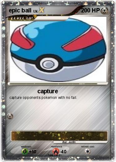 Pokemon epic ball