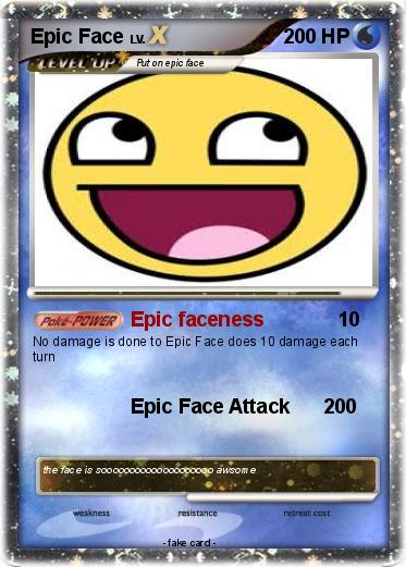 Pokemon Epic Face
