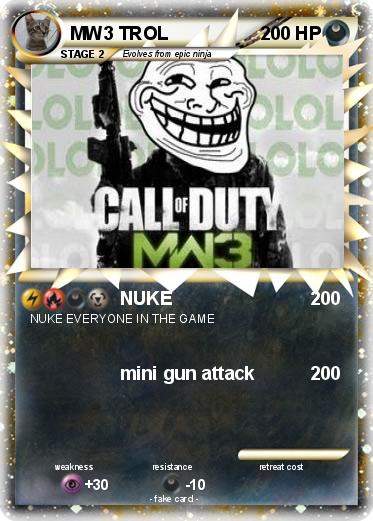 Pokemon MW3 TROL