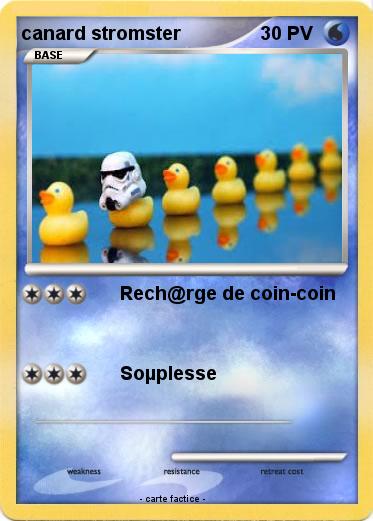 Pokemon canard stromster