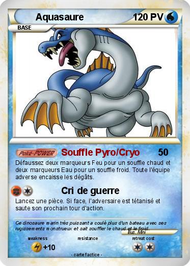 Pokemon Aquasaure