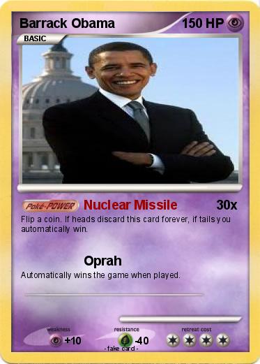 Pokemon Barrack Obama