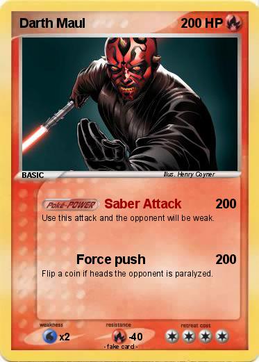 Pokemon Darth Maul