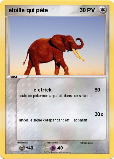 Pokemon etoille qui pète