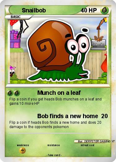 Pokemon Snailbob