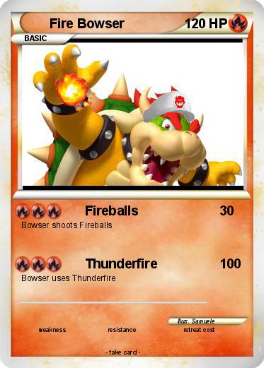 Pokemon Fire Bowser