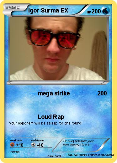 Pokemon Igor Surma EX