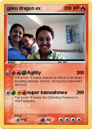 Pokemon goku dragon ex