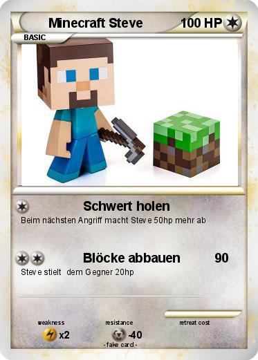 Pokemon Minecraft Steve