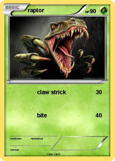 Pokemon raptor