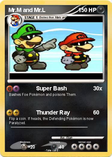 Pokemon Mr.M and Mr.L