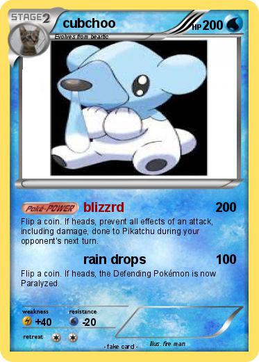 Pokemon cubchoo