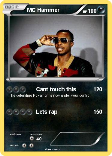 Pokemon MC Hammer