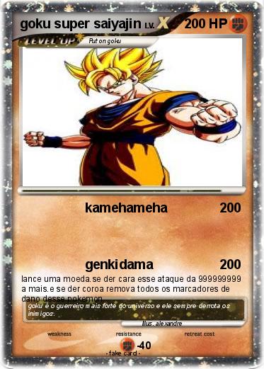 Pokemon goku super saiyajin