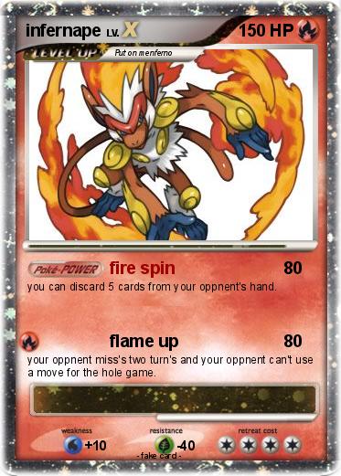 Pokemon infernape
