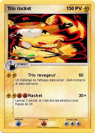 Pokemon Trio rocket