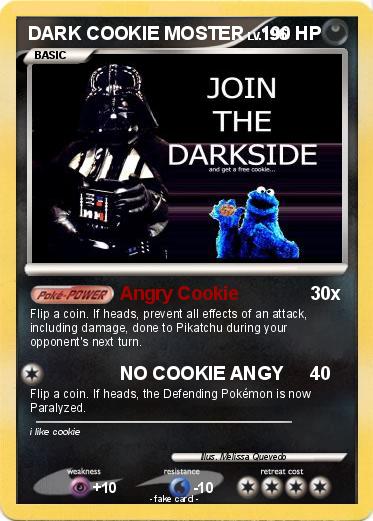 Pokemon DARK COOKIE MOSTER