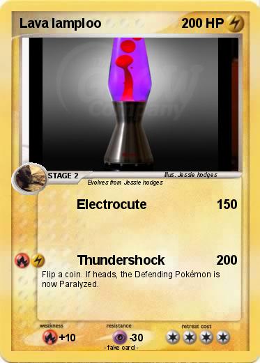 Pokemon Lava lamploo