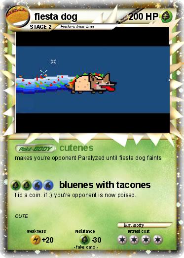 Pokemon fiesta dog