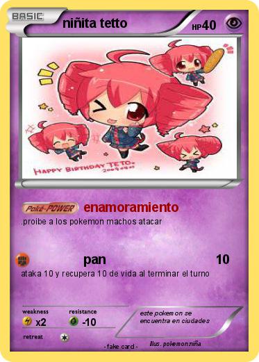 Pokemon niñita tetto