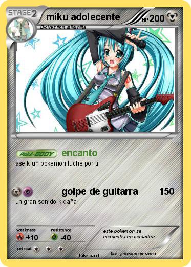 Pokemon miku adolecente