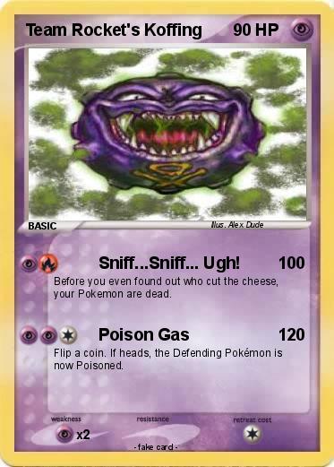 Pokemon Team Rocket's Koffing