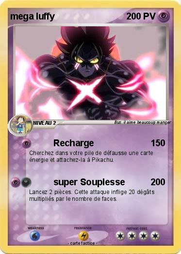 Pokemon mega luffy