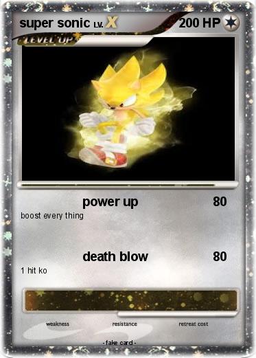Pokemon super sonic