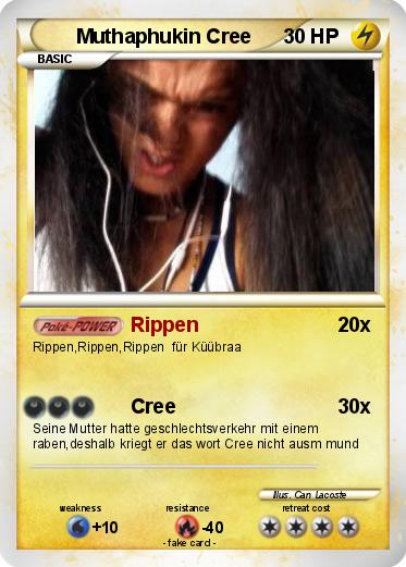 Pokemon Muthaphukin Cree