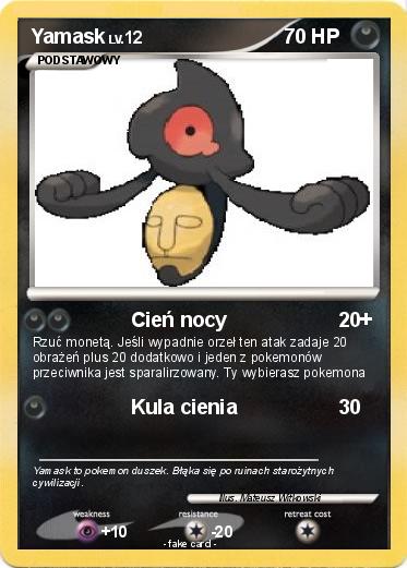 Pokemon Yamask