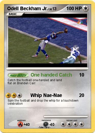 Pokemon Odell Beckham Jr.