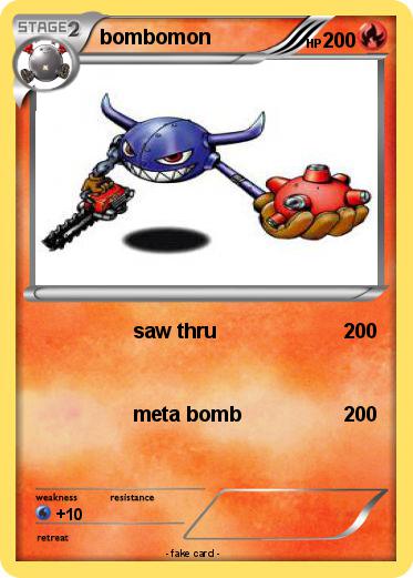 Pokemon bombomon