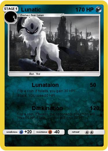 Pokémon Lunatic 37 37 - Lunataion - My Pokemon Card