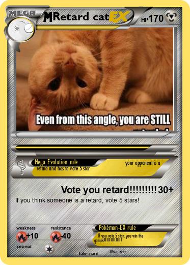 Pokemon Retard cat
