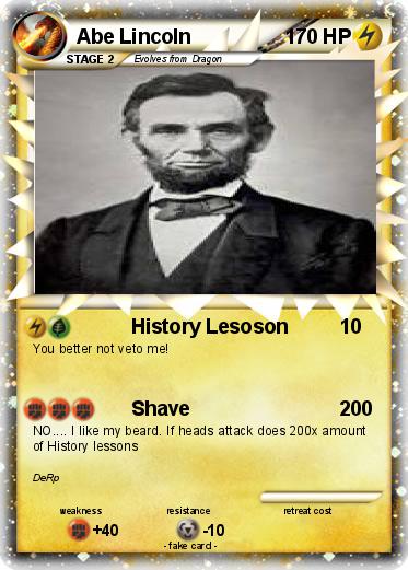 Pokemon Abe Lincoln