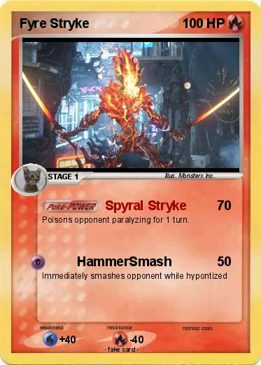 Pokemon Fyre Stryke