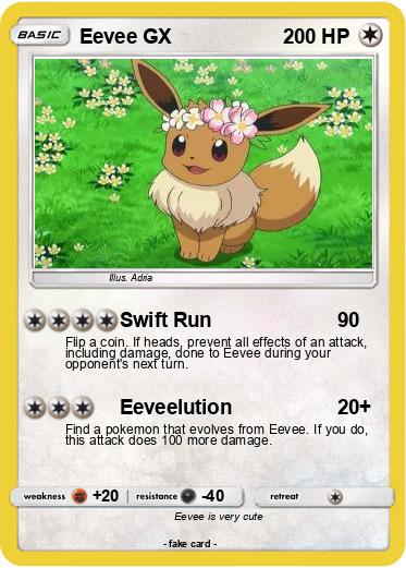 Pokemon Eevee GX