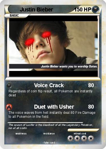 Pokemon Justin Bieber