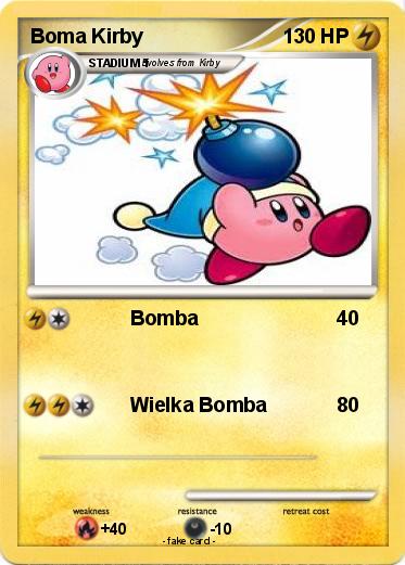Pokemon Boma Kirby