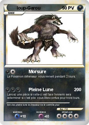 Pokemon loup-Garou