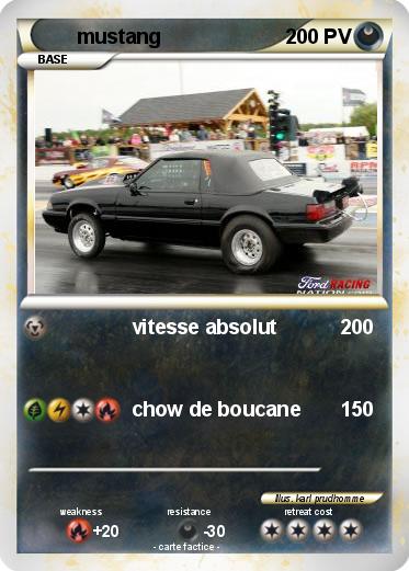Pokemon mustang