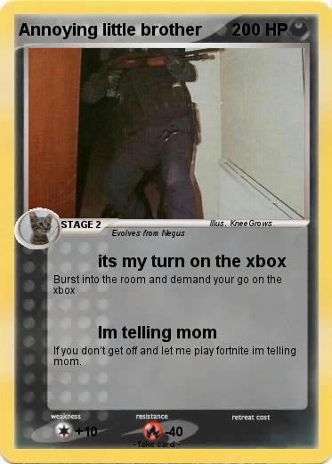 Pokemon Annoying little brother