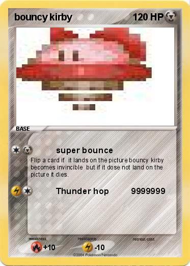 Pokemon bouncy kirby