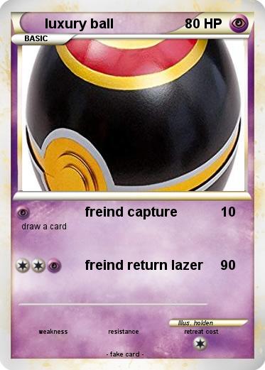 Pokemon luxury ball
